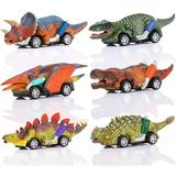 Dinosaur Toys Car for Boys 2 3 4 5 Year Old Girls Pull Back Cars Toys for Toddler Boys Gifts Car