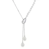 Pearlustre By Imperial Sterling Silver Freshwater Pearl Necklace, 18 In