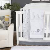 Sammy & Lou 4 Piece Crib Bedding Set Polyester in Gray | Wayfair 55602