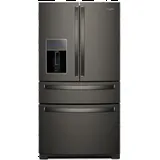 Whirlpool 26.2 cu ft 4 Door Refrigerator - Black Stainless Steel