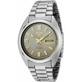 Seiko 5 Snxs75 Automatic Day-date Gray Dial Stainless Steel Mens Watch