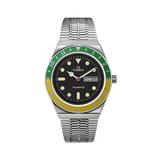 Men's Q Timex Reissue Stainless Steel Brown 38MM Watch - Grey