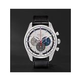Zenith - El Primero Automatic 42mm Stainless Steel and Alligator Watch, Ref. No. 03.2040.400/69.C494 - Men - White - one size