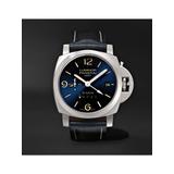 Panerai - Luminor 1950 10 Days GMT Automatic 44mm Stainless Steel and Alligator Watch, Ref. No. PNPAM00986 - Men - Blue