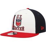 Men's New Era White/Red USMNT Retro Sport 9FIFTY Snapback Hat