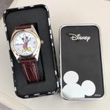 Disney Accessories | Mickey Mouse Watch | Color: Brown/Silver | Size: See Photo