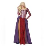 Disney Other | Disney Hocus Pocus * Signature Halloween Deluxe Costume Sarah Sanderson Medium M | Color: Purple/Red | Size: M