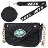 Women's Cuce New York Jets Vegan Leather Strap Bag