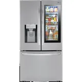 LG 23.5 cu ft French Door Refrigerator - Counter Depth Stainless Steel