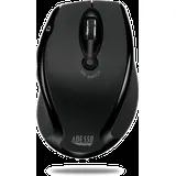 Adesso Black Wireless Ergonomic Optical Mouse - iMouse M20