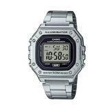 Casio Men s Classic Digital Quartz Resin/Stainless Steel Watch W218HD-1AV