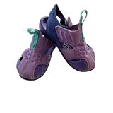 Nike Shoes | 4 C Nike Purple Sunray Toddler Sandals Water Shoes Toe Cap | Color: Purple | Size: 4bb