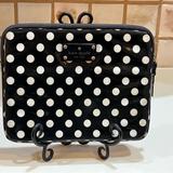 Kate Spade Bags | Kate Spade Carlisle Street Sleeve Case Polka Dot Padded Laptop Sleeve | Color: Black/White | Size: Os