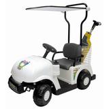 Kidz Motorz Golf Cart 6V Battery Powered Car Plastic in White, Size 39.0 H x 22.0 W in | Wayfair 206