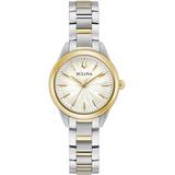 Bulova Women's Sutton Two-Tone Stainless Steel Bracelet Watch 28mm