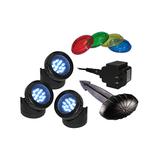 Alpine Corporation Utility Lighting - Photocell & Transformer LED Light - Set of Three