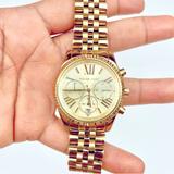 Michael Kors Accessories | Michael Kors Lexington Gold-Tone Watch | Color: Gold | Size: 45mm
