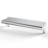 Amgood Stainless Steel Wall Mounted Shelf Metal, Size 7.0 H x 24.0 W x 8.0 D in | Wayfair AMG WS-0824-5