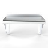 Amgood Wall Mounted Shelf Metal, Size 9.0 H x 24.0 W x 10.0 D in | Wayfair AMG WS-1024-5