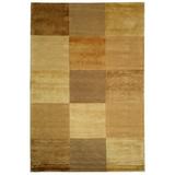 Brown/White Area Rug - Safavieh Tibetan TB110C Assorted Contemporary Rug in Brown/White, Size 0.25 D in | Wayfair TB110C-9