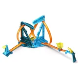 Mattel Hot Wheels Track Builder Build Boost Stunt Die-Cast Car Track Set, Multicolor