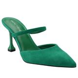 Marc Fisher Women's Hadais Pump in Kelly Green; New Silky Suede 8 Lord & Taylor