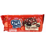 Chips Ahoy Nabisco Chewy Red Velvet Cookies w/Cream Cheese Flavored Chips 9.6 oz