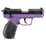 Ruger SR22 Semi-Auto Rimfire Pistol - Black/Purple - 3.5"