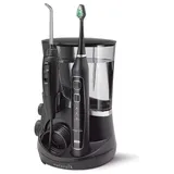 Waterpik Complete Care 5.0 Waterflosser and Sonic Toothbrush, Black
