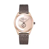Yes Kenneth Cole New York Ladies Transparency Dial Watch, Gold