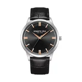 Yes Kenneth Cole New York Men's Modern Classic Slim Watch, Black