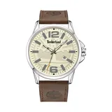 Timberland Bernardston Men's Three Hand Watch, Brown