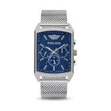 Yes Police Saleve Men's Multi-Function Watch, Silver