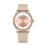 Kenneth Cole New York Ladies Transparency Dial Watch, Brown