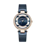 Yes Kenneth Cole New York Ladies Transparency Dial Watch, Blue