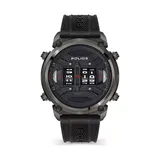 Yes Men's Police Analog Watch, Black