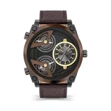 Yes Men's Police Ferndale Collection Watch, Brown