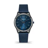 Kenneth Cole New York Women's Classic Slim Quartz Analog Watch, Blue