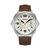 Timberland Men's Breakheart Three Date Hand Watch, Brown
