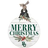 Baylor Bears 20'' x 24'' Merry Christmas Ornament Sign
