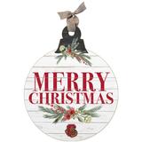 Cornell Big Red 20'' x 24'' Merry Christmas Ornament Sign