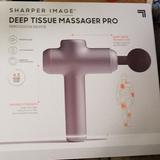 Sharper Image Powerboost Deep Tissue Percussion Massager Black Or