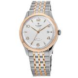 Tudor 1926 Silver Dial Rose Gold and Stainless Steel Men's Watch M91651-0001 M91651-0001