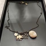 American Eagle Outfitters Jewelry | Bronze Multi Charm Necklace. Bundle 3 For $15 | Color: Silver | Size: Os