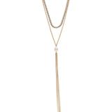 Lucky Brand Sparkle Layer Choker Necklace - Women's Ladies Accessories Jewelry Necklace Pendants in Gold