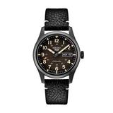 Mens Seiko 5 Sports Stainless Steel Black Dial Watch - SRPG41