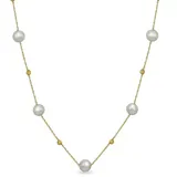Pearlustre By Imperial 14Kt Yellow Gold Freshwater Pearl Necklace