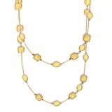 Kate Spade Jewelry | Kate Spade Yellow Forever Gems Layering Long Necklace | Color: Gold | Size: Os