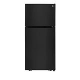 LG 30" Top Freezer Refrigerator 20.2 cu. ft. Refrigerator, Stainless Steel, Size 65.62 H x 29.75 W x 33.37 D in | Wayfair MD07520438.DWF