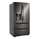 LG 36" French Door Refrigerator 28 cu. ft. Smart Refrigerator, Stainless Steel in Black, Size 68.5 H x 35.75 W x 33.75 D in | Wayfair LRMXS2806D
